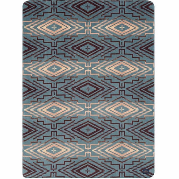 Pendleton Reversible Jacquard Classic Throw, Sunset Cross Balsam - Picture 4 of 15